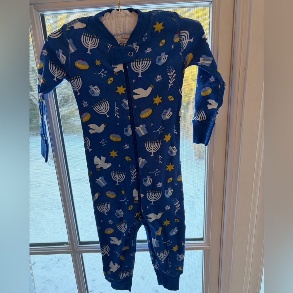 Hanna Andersson Long Sleeve Sleeper Footless 18-24 months  NWOT
